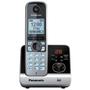 Imagem de Telefone sem Fio KX-TG6722LBB Preto ID. Chamadas, Viva-Voz, Secretária Eletrônica + Ramal - Panasonic