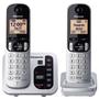 Imagem de Telefone Sem Fio Panasonic DECT 6.0 KX-TGC222S com Secretária Eletrônica