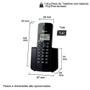 Imagem de Telefone Sem Fio Panasonic KX-TGB110LBB Tecnologia DECT 6.0