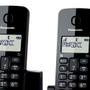Imagem de Telefone sem Fio Panasonic KX-TGB112LBB, Identificador De Chamadas, 1 Ramal - Preto