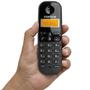 Imagem de Telefone Sem Fio TS3110 Preto Intelbras Com Identificador de Chamadas