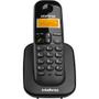 Imagem de Telefone sem fio TS3111 (somente ramal adicional), preto, Modelo 4123111  INTELBRAS