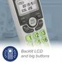 Imagem de Telefone Sem Fio VTech DECT 6.0 com Identificador de Chamadas e Tela Azul