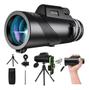 Imagem de Telescópio Monocular Binoculo Portátil Zoom Com Tripé 80X100