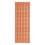Telha PVC Plan Afort Cerâmica/Terracota 2,42 x 0,88m 6 Ondas Imagem de Telha PVC Plan Afort Cerâmica/Terracota 2,42 x 0,88m 6 Ondas