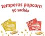 Imagem de Temperos Popcorn 50 Sachês. 25 Bacon E 25 Queijo.