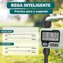 Imagem de Temporizador Irrigação Programável Automático Hortas Jardins