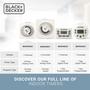 Imagem de Temporizadores Programáveis Internos BLACK+DECKER - Pacote com 2 - Polarizados