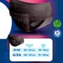 Imagem de Tena pants discreet black roupa íntima tipo calcinha molde perfeitamente ao corpo 48unid tam p/m