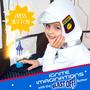 Imagem de Tenda de jogos W&O Space Shuttle Explorer com luzes LED e 3 brinquedos