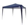 Imagem de Tenda gazebo dobrável aluminio 3,00 x 3,00 metros azul - Bel Lazer