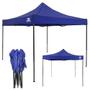 Imagem de Tenda Gazebo Praia 3x3 M Sanfonada Articulada Pagoda Azul  Bel 