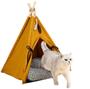 Imagem de Tenda para animais de estimação Pet House Wokex Sunset Yellow fechada Four Seasons