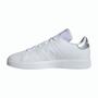 Imagem de Tênis Adidas Advantage Base 2.0 Feminino Branco e Prata