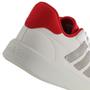 Imagem de Tênis Adidas Courtblock Off-White Cinza e Vermelho - Masculino