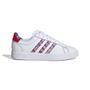 Imagem de Tênis Adidas Farm Grand Court 2.0 Feminino Cor: Branco E Vermelho - Tamanho: 39