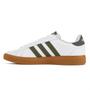 Imagem de Tênis Adidas Grand Court Base 2.0 Branco e Verde Oliva - Masculino