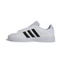 Imagem de Tênis Adidas Grand Court Base 2.0 Cor: Branco E Preto - Tamanho: 39