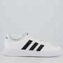 Imagem de Tênis Adidas Grand Court Base 2.0 Sim Feminino Branco e Preto