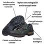 Imagem de Tenis Adventure Masculino Intrunder De Couro Original Camuflado Trilha Confotavel 