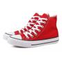 Imagem de Tenis All Feminino Cano alto Star Authentic Lona tradicional vermelho - start evolution