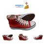 Imagem de Tenis All Feminino Cano alto Star Authentic Lona tradicional vermelho - start evolution