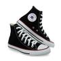 Imagem de Tênis All Star Converse Chuck Taylor Core Hi Preto Vermelho