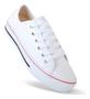 Imagem de Tenis All White Star Cano Baixo Unisex Original