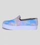 Imagem de Tenis alpargata sapatilha feminina slip on tie dye azul guria campeira