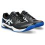 Imagem de Tênis ASICS GEL-Dedicate 8 Clay - Masculino - Preto, Azul e Branco