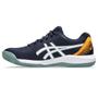 Imagem de Tênis ASICS GEL-Dedicate 8 Padel - Masculino - Azul Marinho com Branco e Laranja