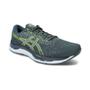 Imagem de Tênis ASICS GEL-Hypersonic 4 - Masculino - Cinza com Amarelo e Azul