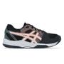 Imagem de Tênis ASICS GEL-Rebound - Feminino - Preto com Laranja e Verde