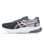 Imagem de Tênis ASICS GEL-Shogun 6 - Feminino - Cinza com Lilás e Laranja