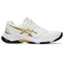 Imagem de Tênis ASICS Netburner Ballistic FF 3 - Masculino - Branco com Preto e Dourado