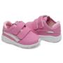 Imagem de Tenis Bebe Infantil Sem Cadarço Pink com Branco Pimpolho