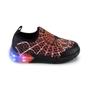 Imagem de Tênis Bibi Infantil Space Aranha com LED 1228036 Vermelho