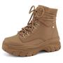 Imagem de Tênis Boot Feminino Tratorado Snake Tan Ramarim 2386131-0008