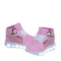 Imagem de Tênis Bota Botinha Rosa com Led Luz Infantil feminino Meninas