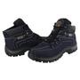 Imagem de Tenis Bota Infantil Coturno Lona Azul Adventure Botina Ket