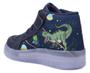 Imagem de Tenis Botinha Masculino De Led Com Calce Facil Infantil Dinossauro  DIversão Luzinha + Chinelo