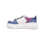 Imagem de Tenis Bottero Casual Couro 346028 Branco/Azul/Orquidea