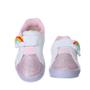 Imagem de Tenis Calçado Luz Led Arco Iris Nuvem Infantil Menina Com Pulseira Rosa