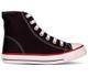 Imagem de Tenis Cano Alto Unissex Street Star Canvas Hi ST0144 - Preto