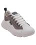 Imagem de Tênis Casual Confort Sneaker Branco e Grafite Feminino - Legut