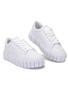 Imagem de Tenis Casual Da moda Feminino Branco Sola Alta