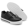 Imagem de Tênis Casual Dk Shoes Fita Auto Colante e Sola Borracha com Detalhe em Listra