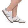 Imagem de Tênis Casual Feminino Clássico Retrô Original Shool Moderno Flat Básico Listras