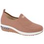 Imagem de Tênis Casual Feminino Gel Tech Gaspea Linho Nude Modare 7320.217