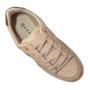 Imagem de Tênis Casual Feminino Ramarim Flatform Nude/Dourado 24-76203